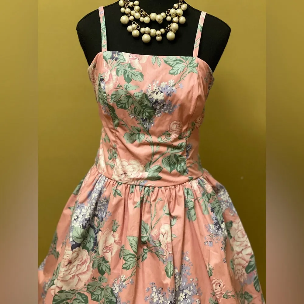80s does 50s dress