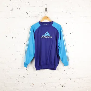 Adidas 90s Sport Sweatshirt - Blue - S