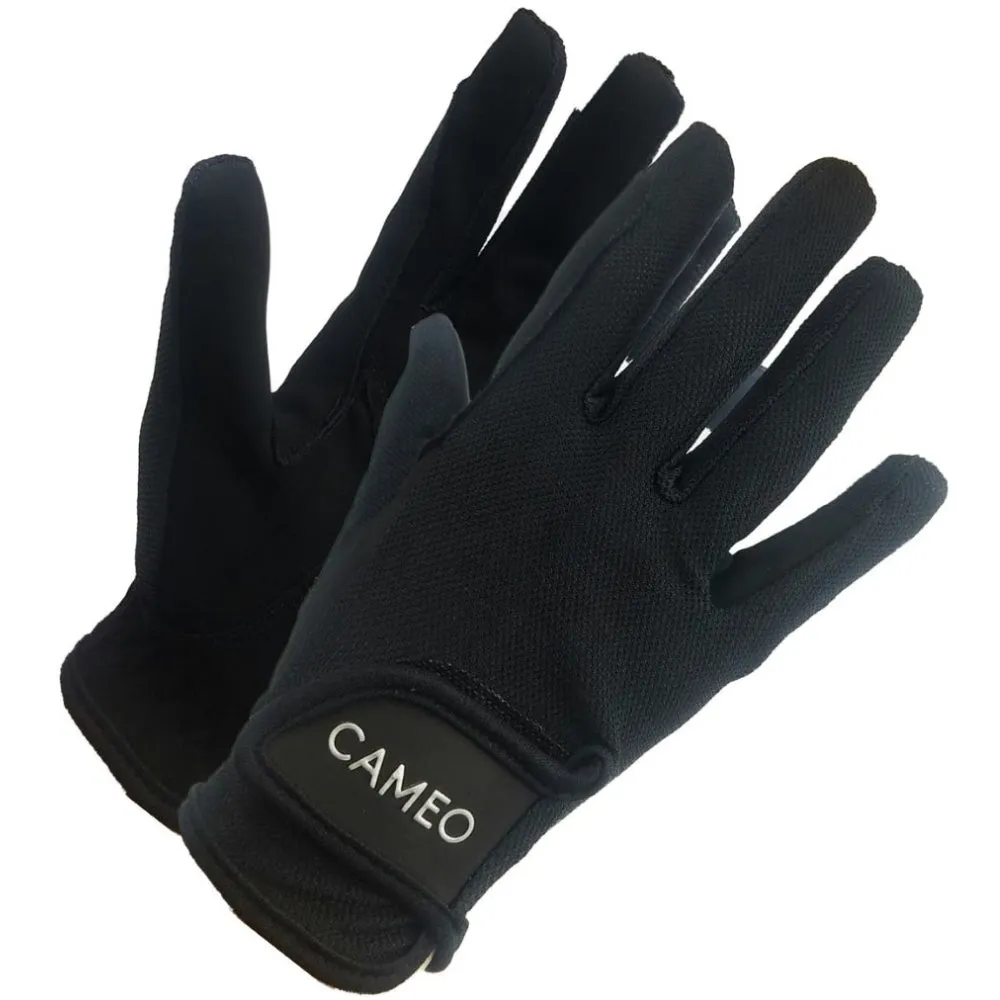 Adjustable Cameo Equine Performance Horse Riding Glove w/ Sturdy Fastener