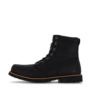 Attleboro Mid Lace Up Boot Jet Jet Black