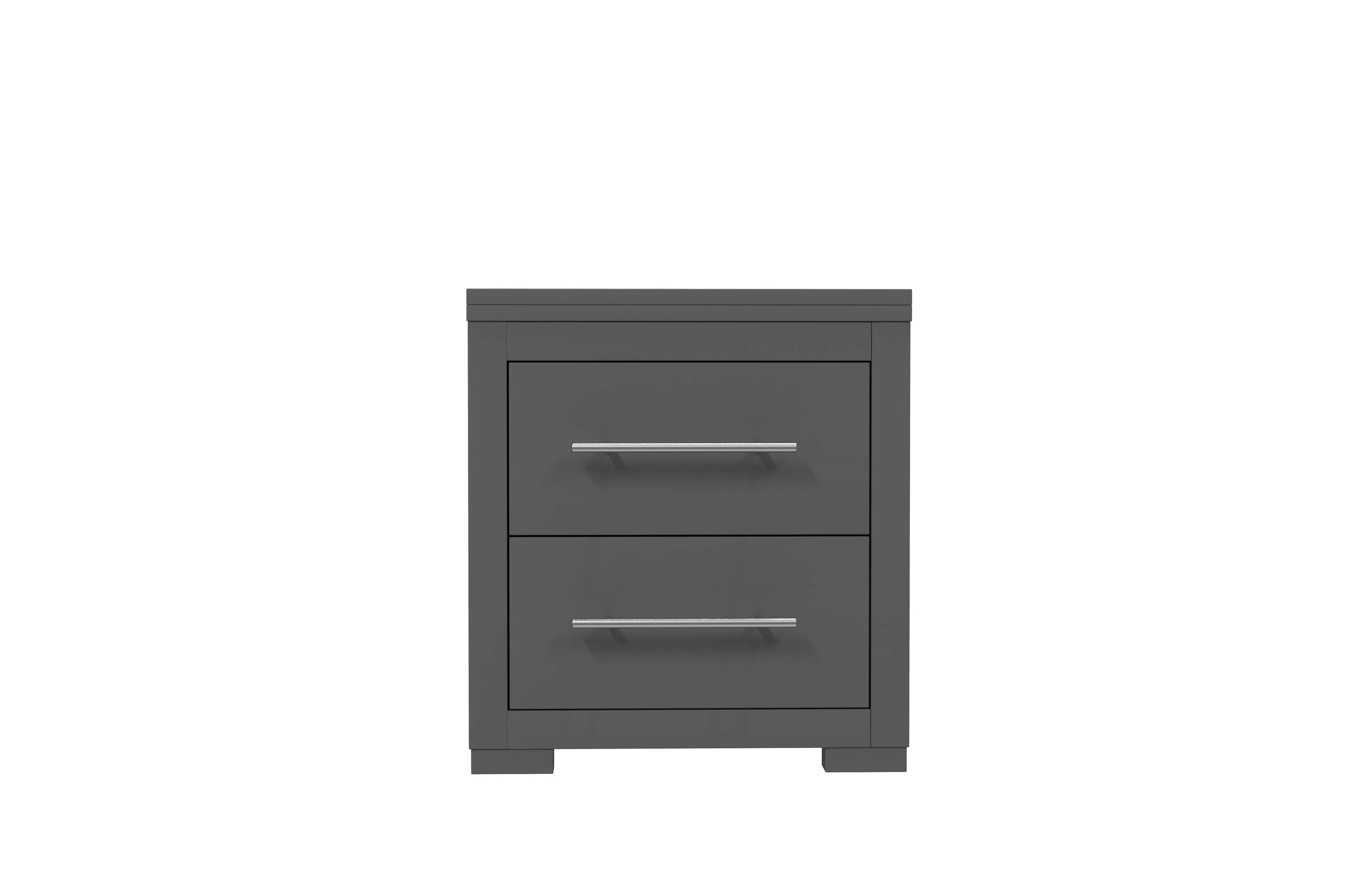Barton night table for bedroom decoration, dark grey