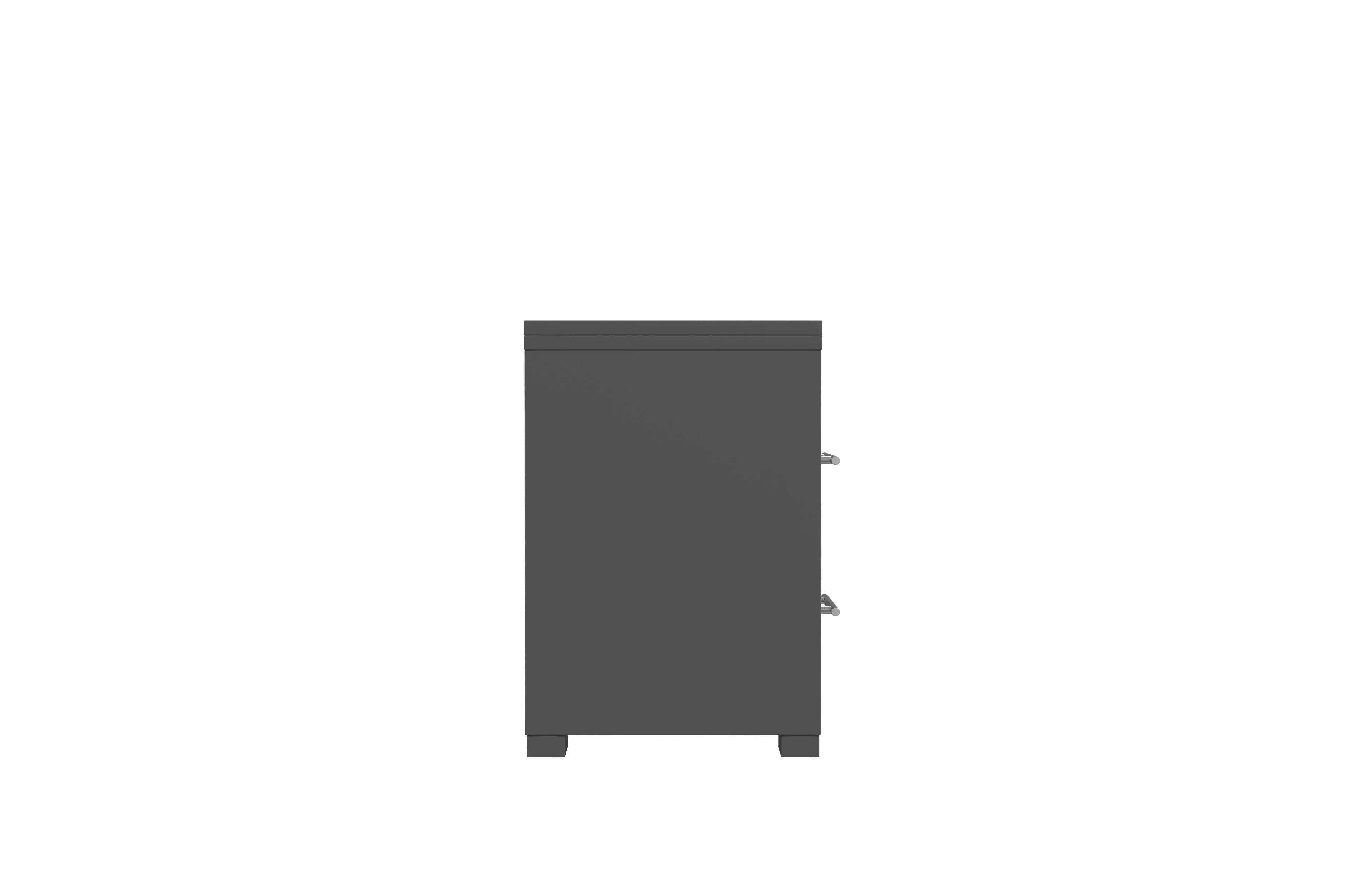Barton night table for bedroom decoration, dark grey