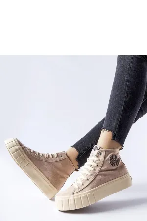 Beige Lee Cooper LCJ sneakers