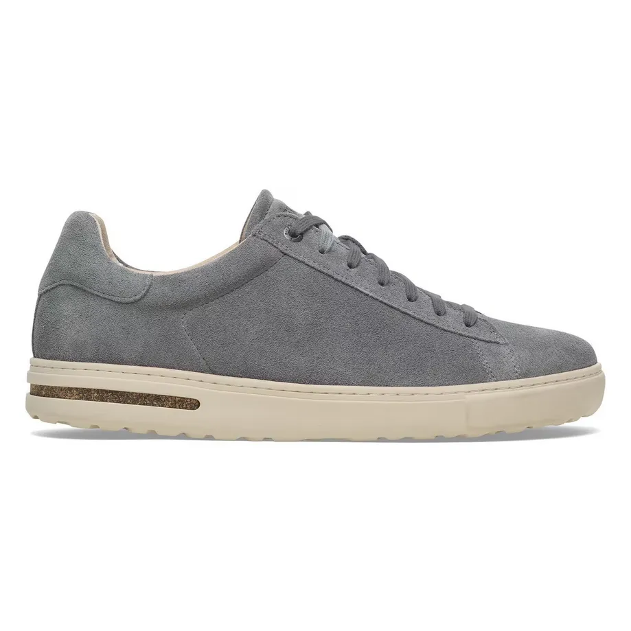 Birkenstock Men's Bend Low Suede Leather Sneaker - Basalt Gray