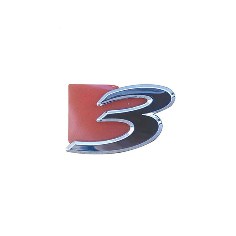 Boot lid Emblem "3" Genuine Suits Mazda 3 BK 2004 to 2009