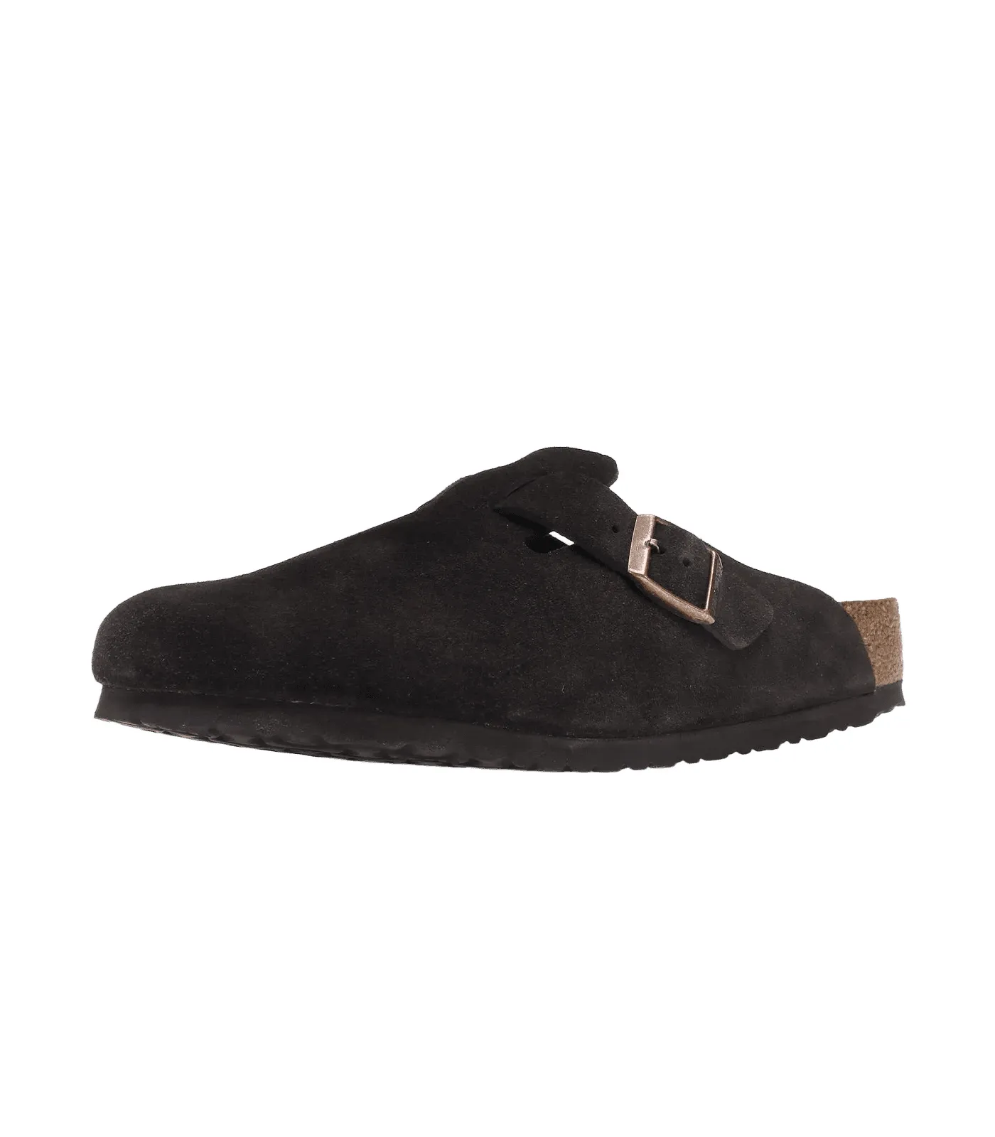 Boston Soft Footbed Suede  Mocha