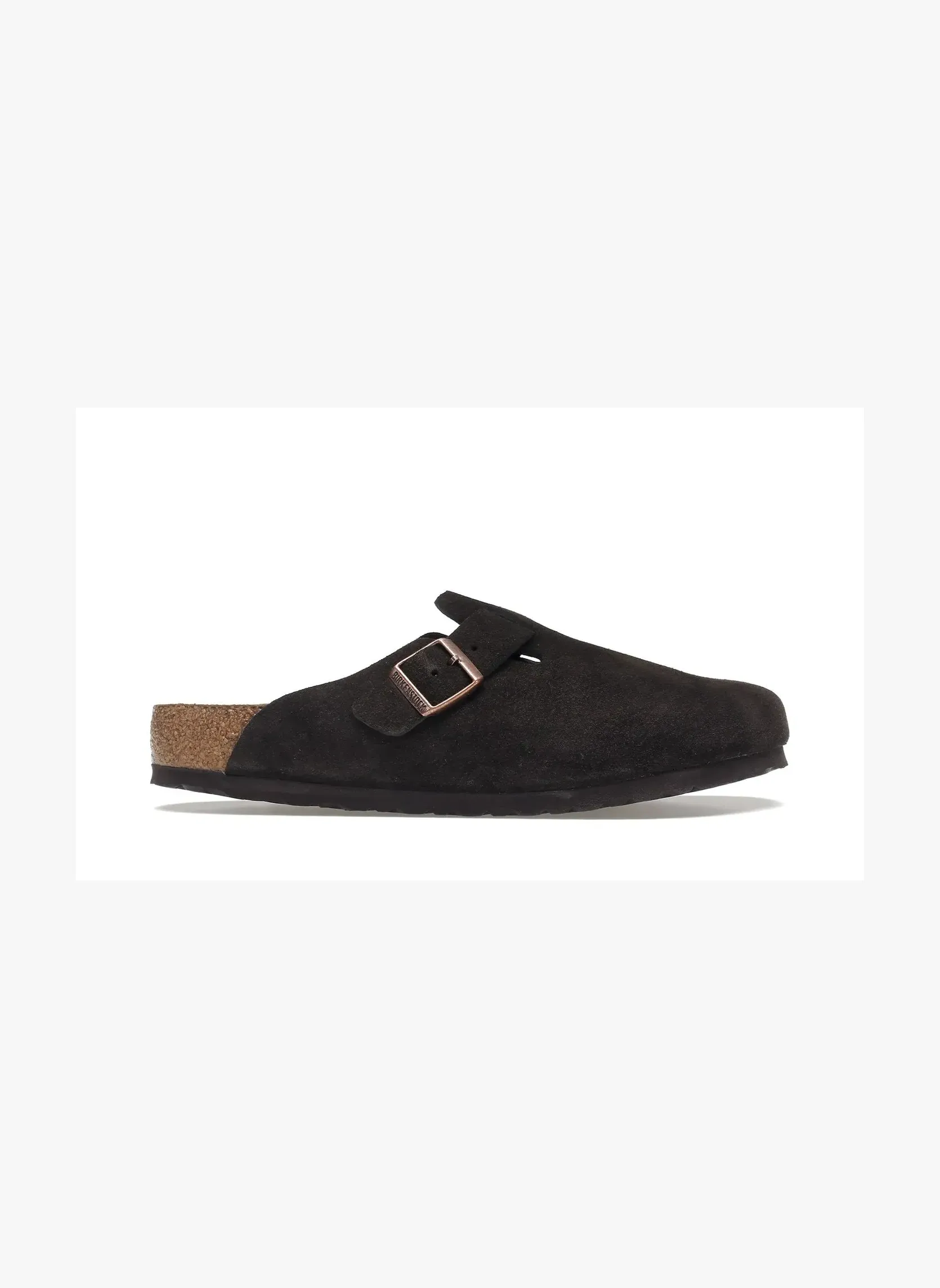 Boston Soft Footbed Suede  Mocha