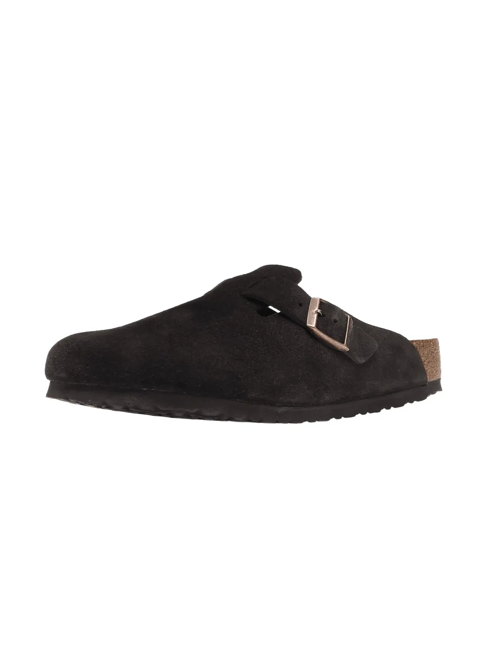 Boston Soft Footbed Suede  Mocha