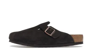 Boston Soft Footbed Suede  Mocha