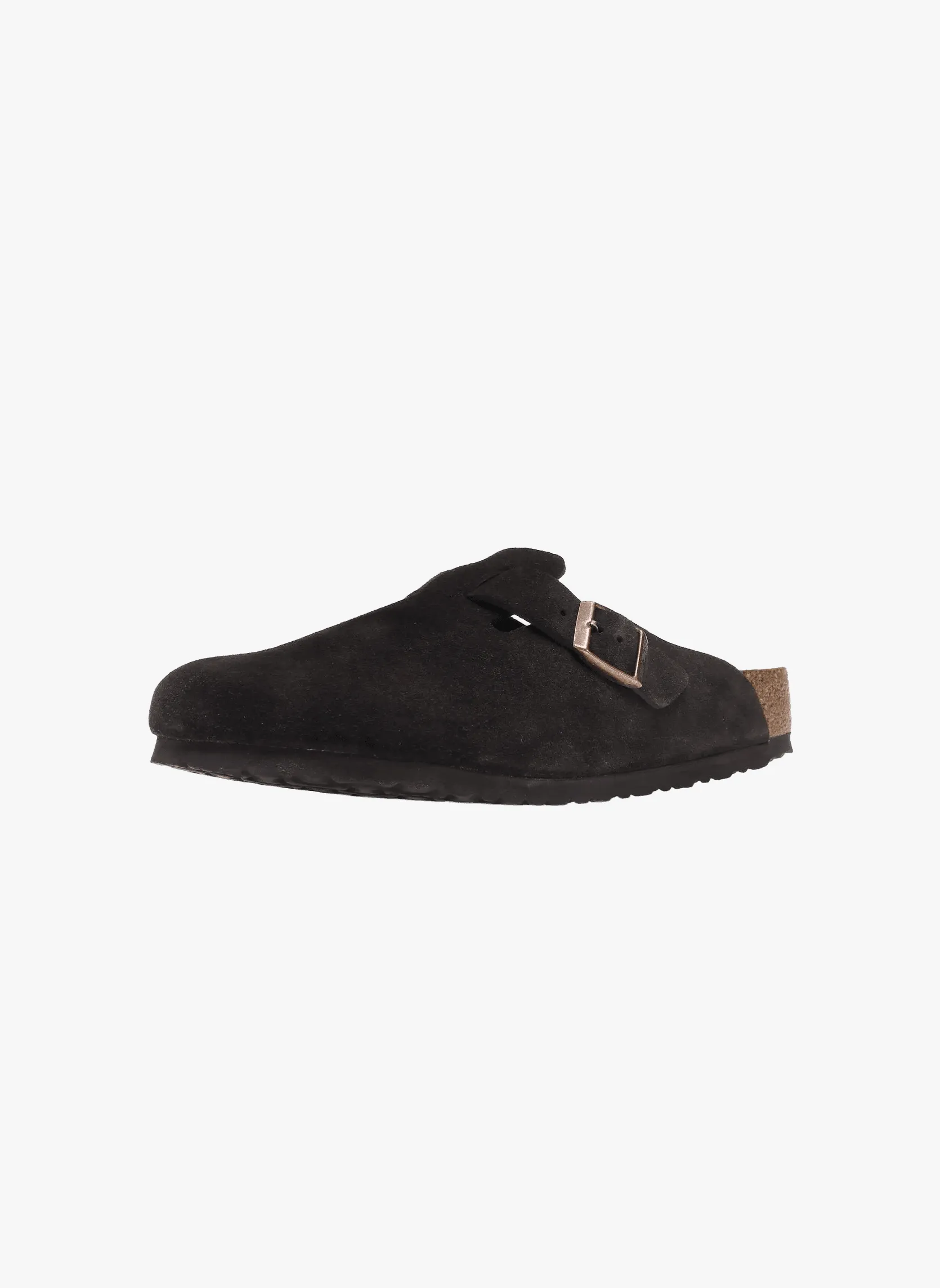 Boston Soft Footbed Suede  Mocha