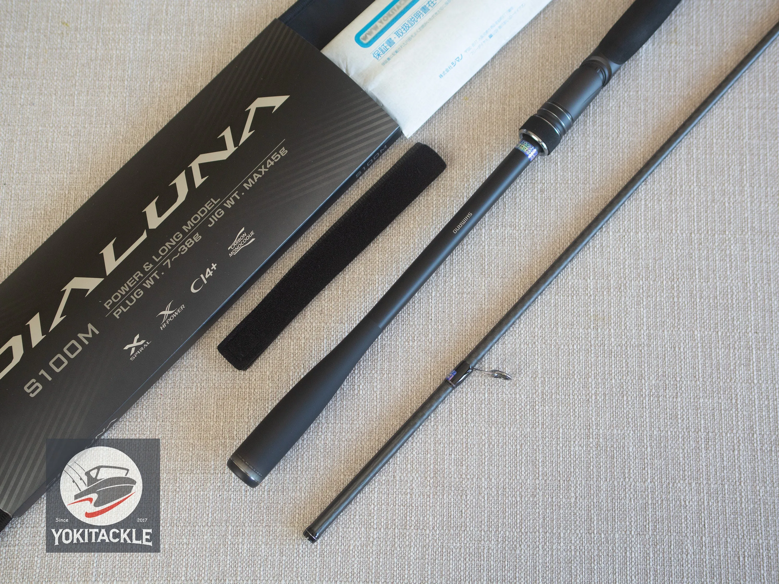 Brand New Shimano 23 DIALUNA S100M Spinning Rod