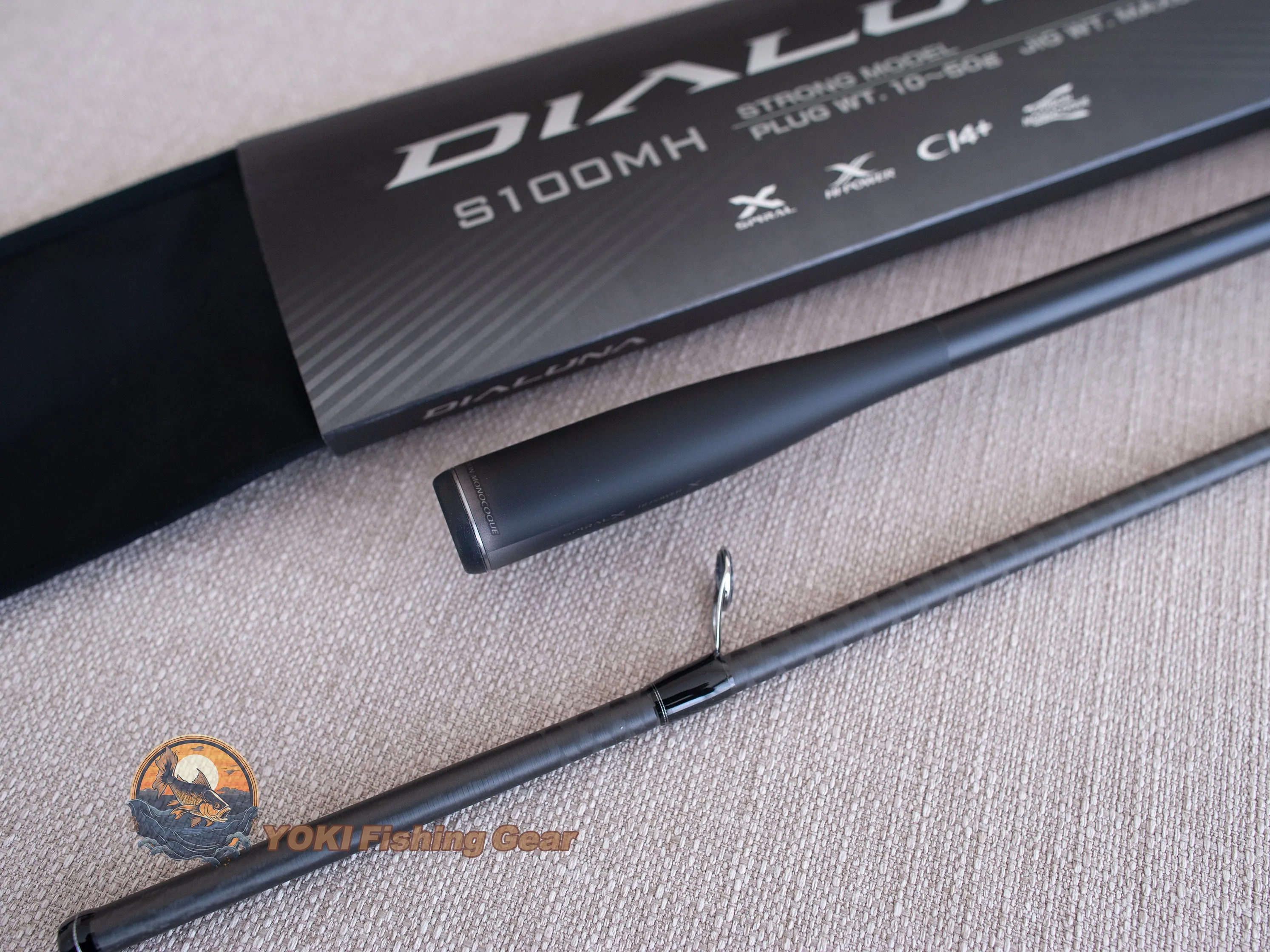Brand New Shimano 23 DIALUNA S100MH Spinning Rod