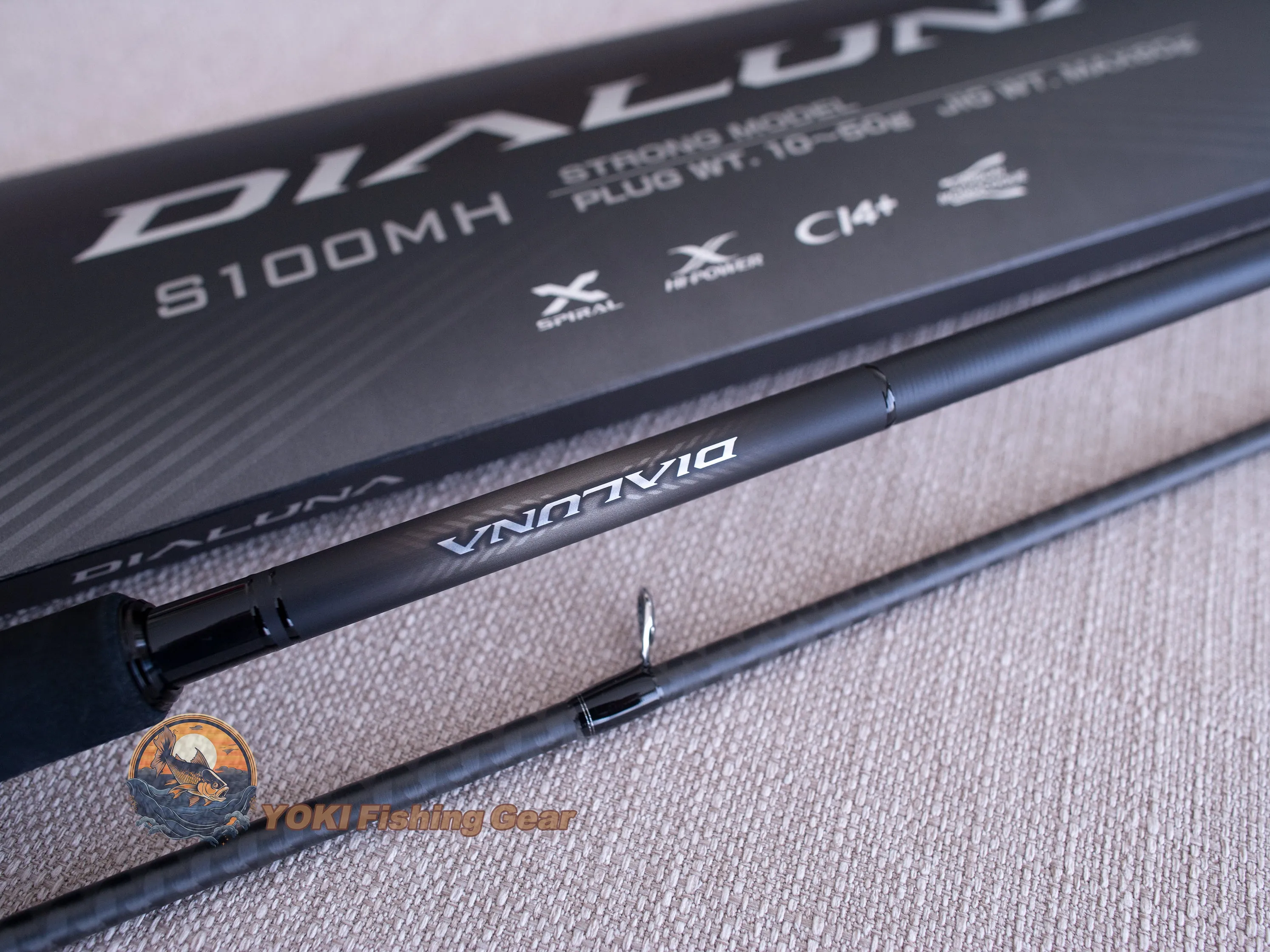 Brand New Shimano 23 DIALUNA S100MH Spinning Rod