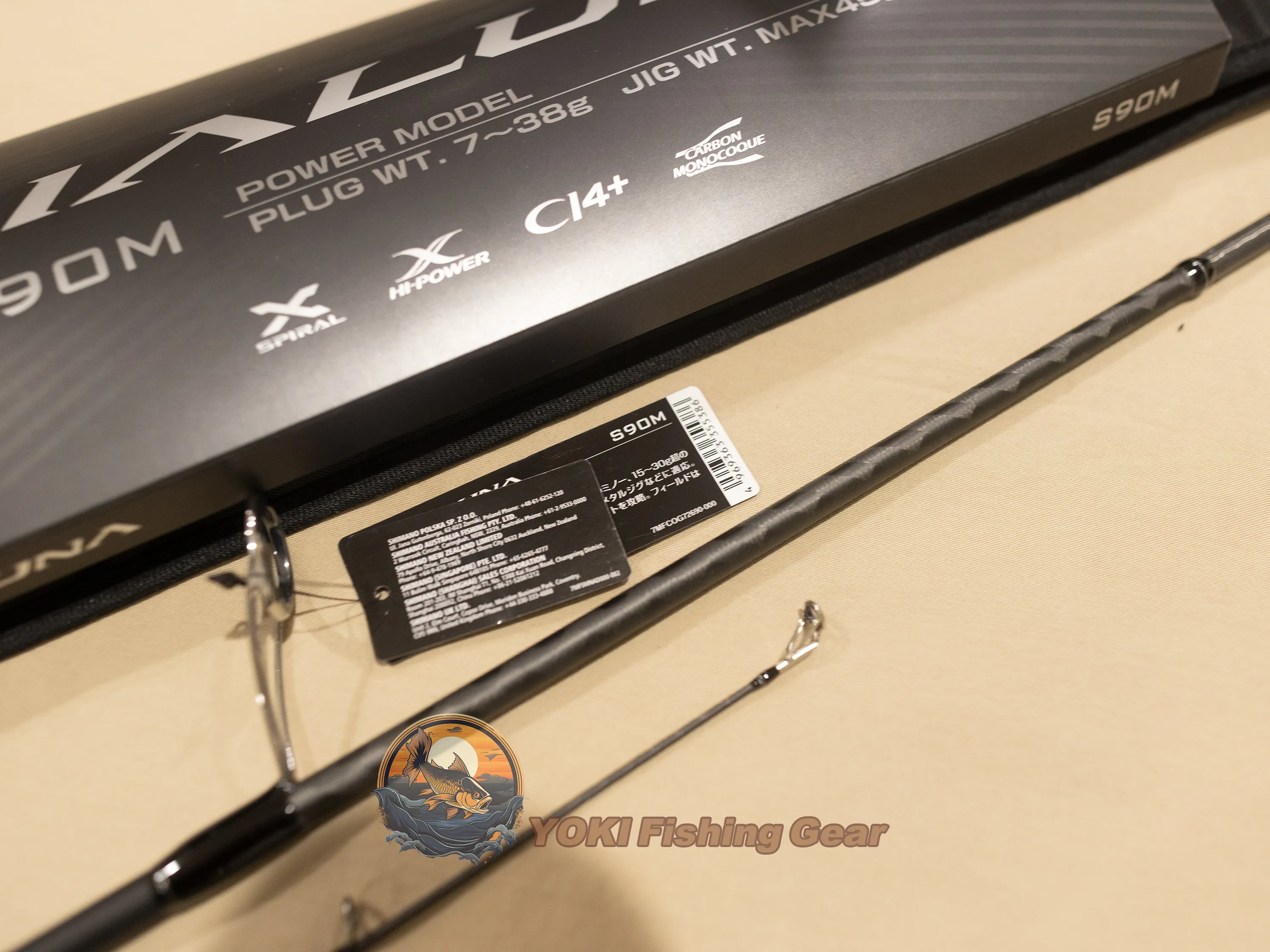 Brand New Shimano 23 DIALUNA S90M Spinning Rod