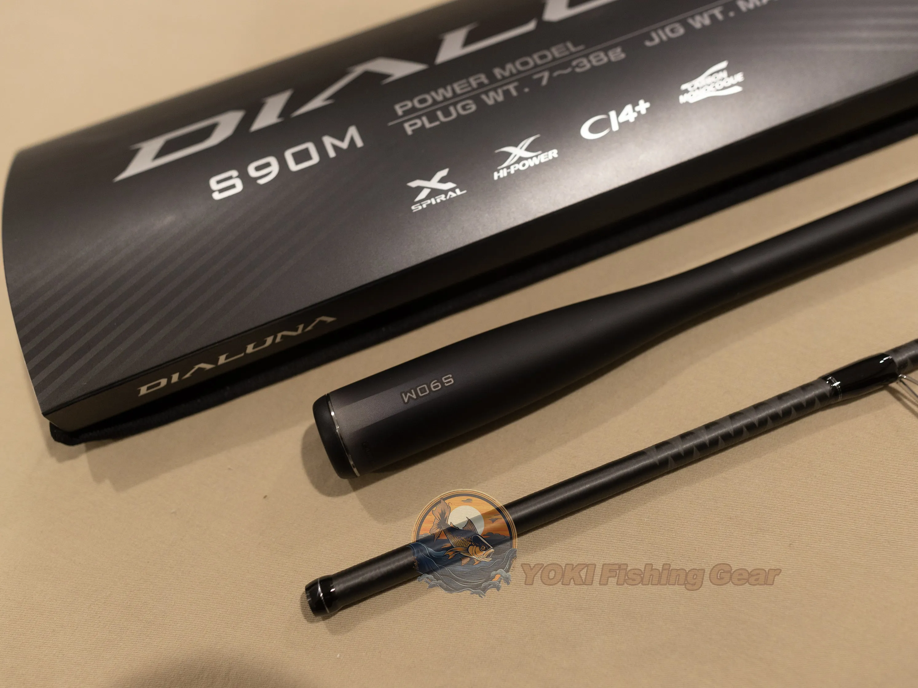 Brand New Shimano 23 DIALUNA S90M Spinning Rod