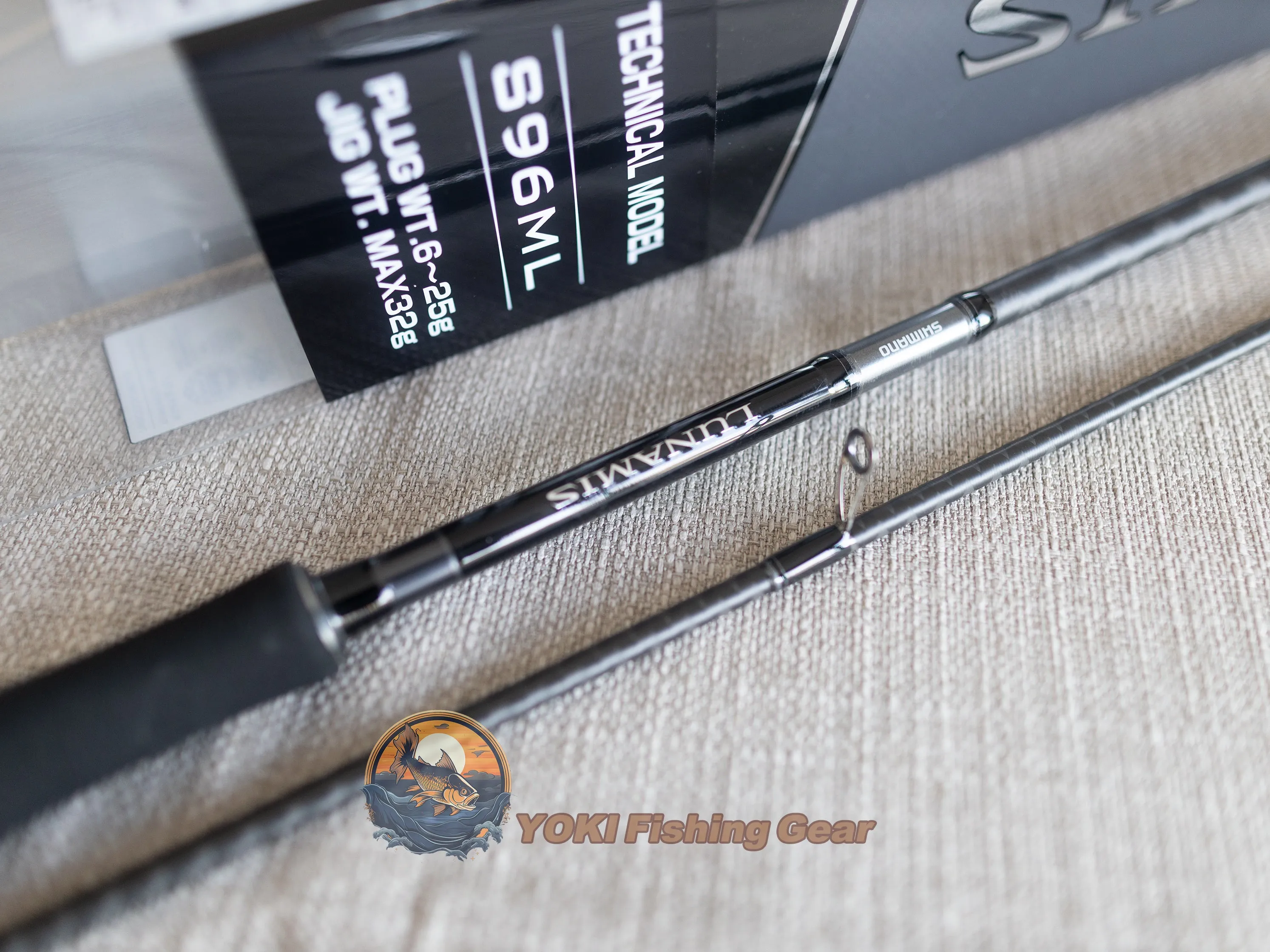 Brand New Shimano LUNAMIS S96ML Spinning Rod