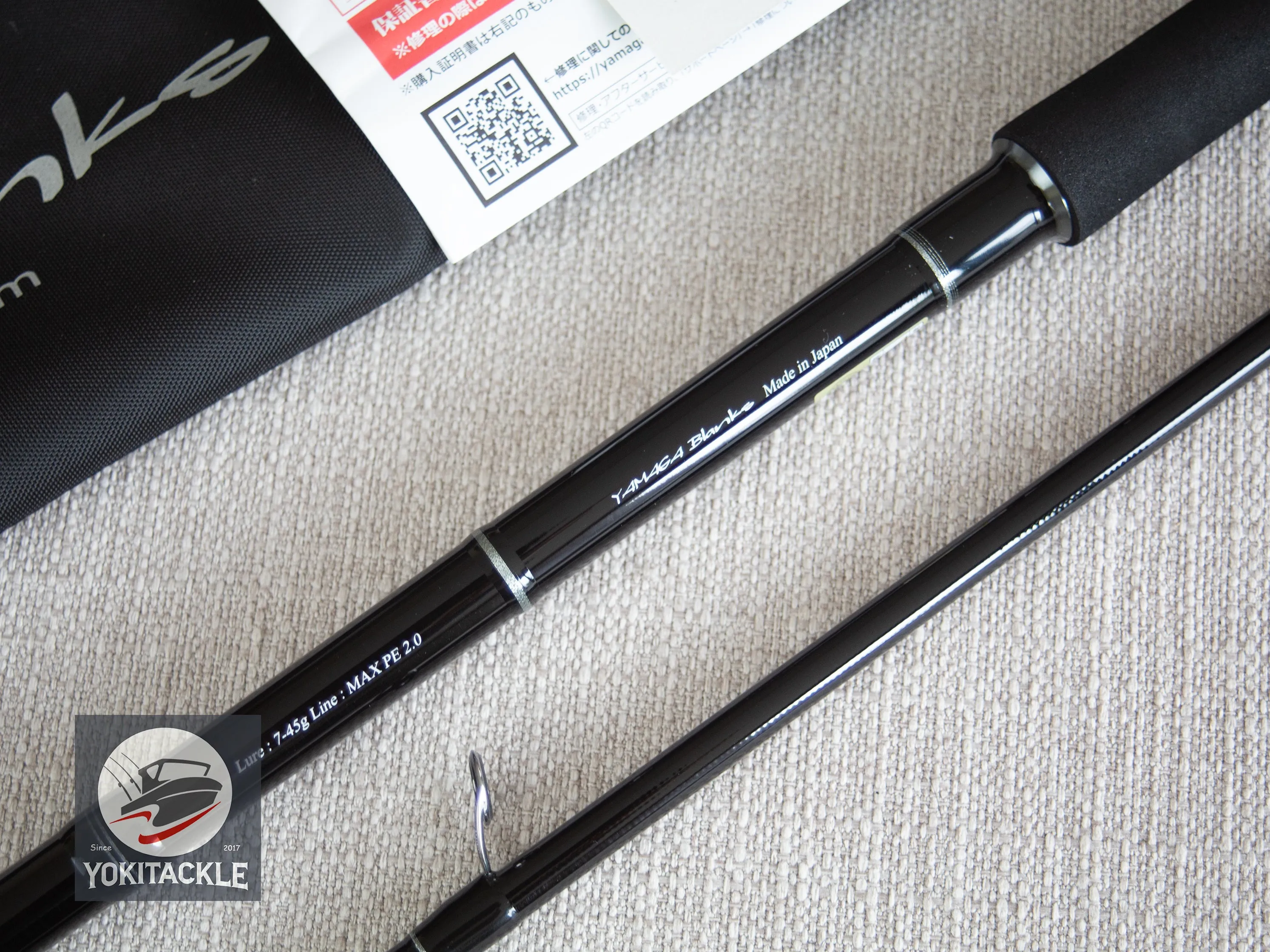 Brand New YAMAGA Blanks Ballistick HIRA TZ NANO 107MH Spinning Rod