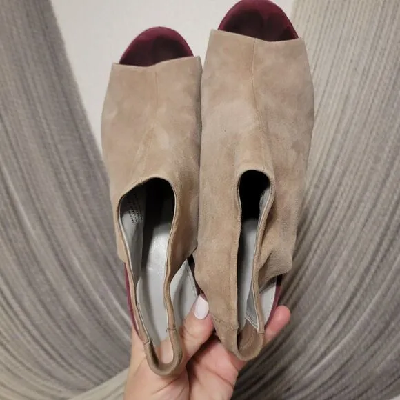 Calvin Klein &quot;Gilliane&quot; Sling Back Heels Sz 8.5