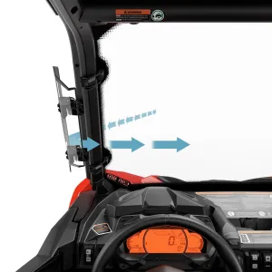 Can-Am Side Windshield Deflectors | Maverick Sport