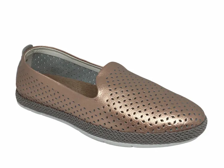 CC Resorts Remi Leather ~ Black ~ Mushroom ~ Rose Gold