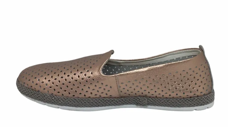 CC Resorts Remi Leather ~ Black ~ Mushroom ~ Rose Gold
