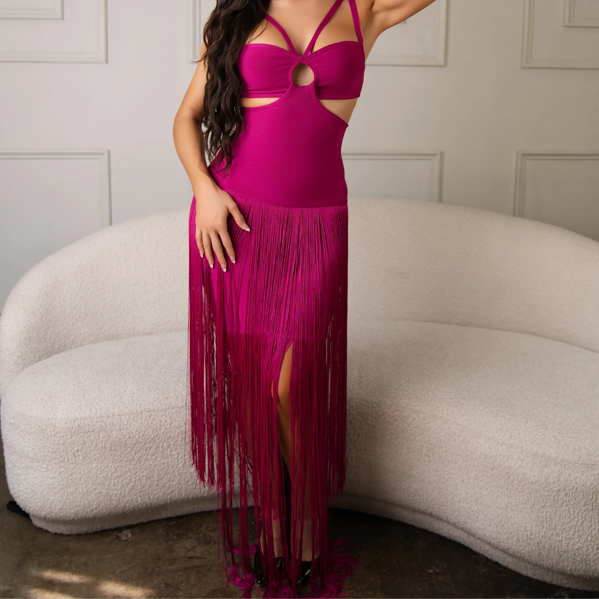 Charleston By Night Flapper Dress