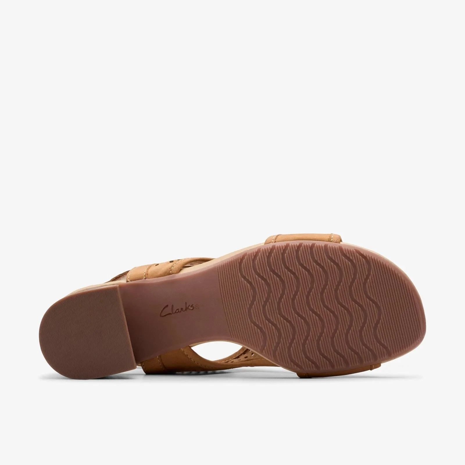 Clarks Women's Desirae Sail Brown Leather 26181000