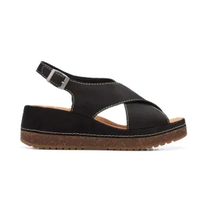 Clarks Women's Kassanda Step Black Nubuck 26177299