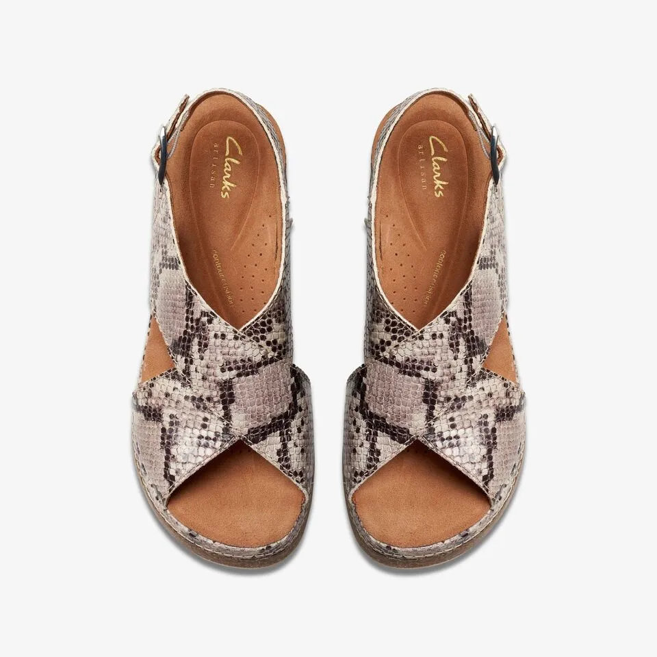 Clarks Women's Kassanda Step Snake Print