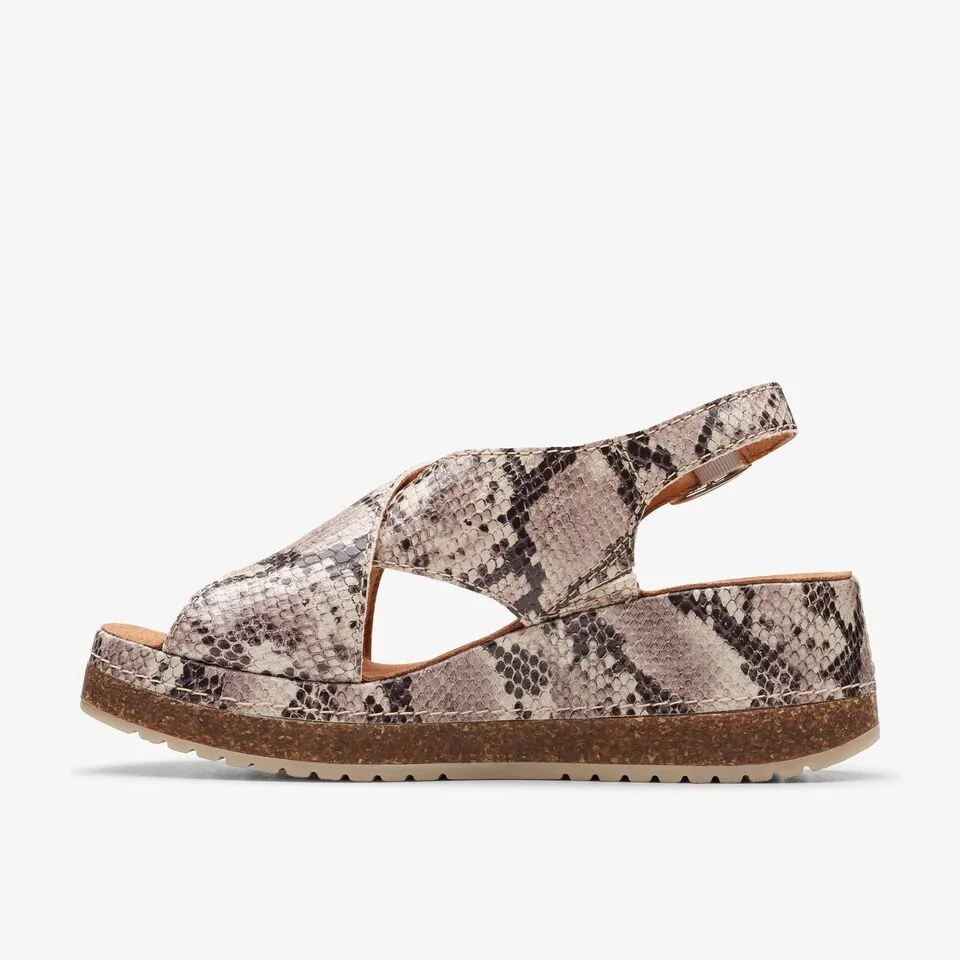Clarks Women's Kassanda Step Snake Print