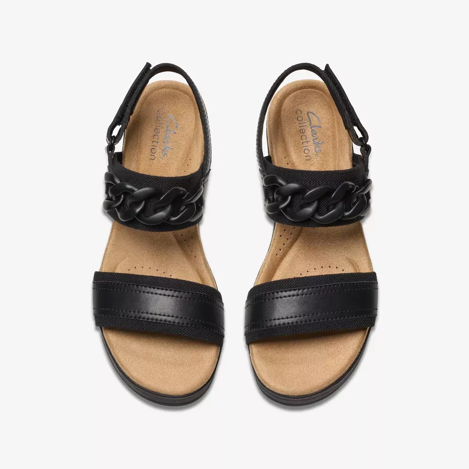Clarks Women's Wrenly Eve Black/Black 26182085