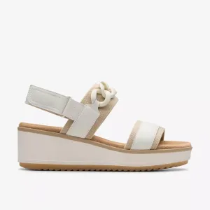 Clarks Women's Wrenly Eve Off White Leather 26182086