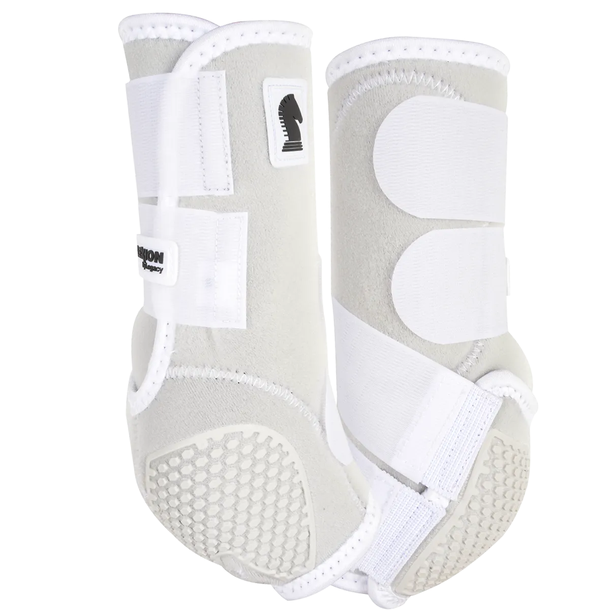 Classic Equine Flexion by Legacy Front Protective Boots- White