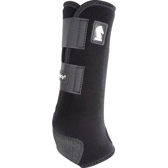 Classic Equine Legacy2 Hind Tall Protective Boots- Black