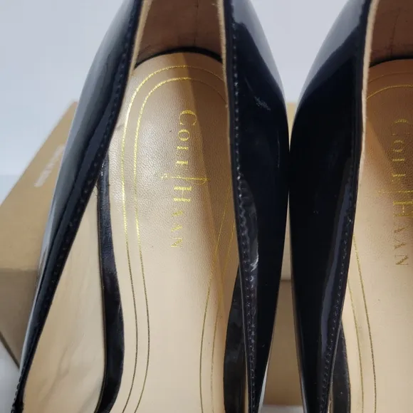 Cole Haan Nike Air Technology Black Heels, Sz 8.5