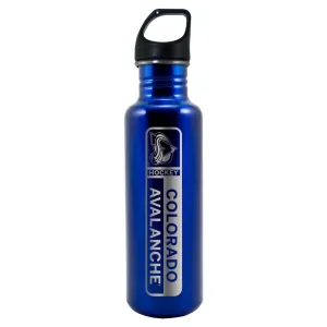 Colorado Avalanche 26oz Stainless Steel Water Bottle Team Design 056