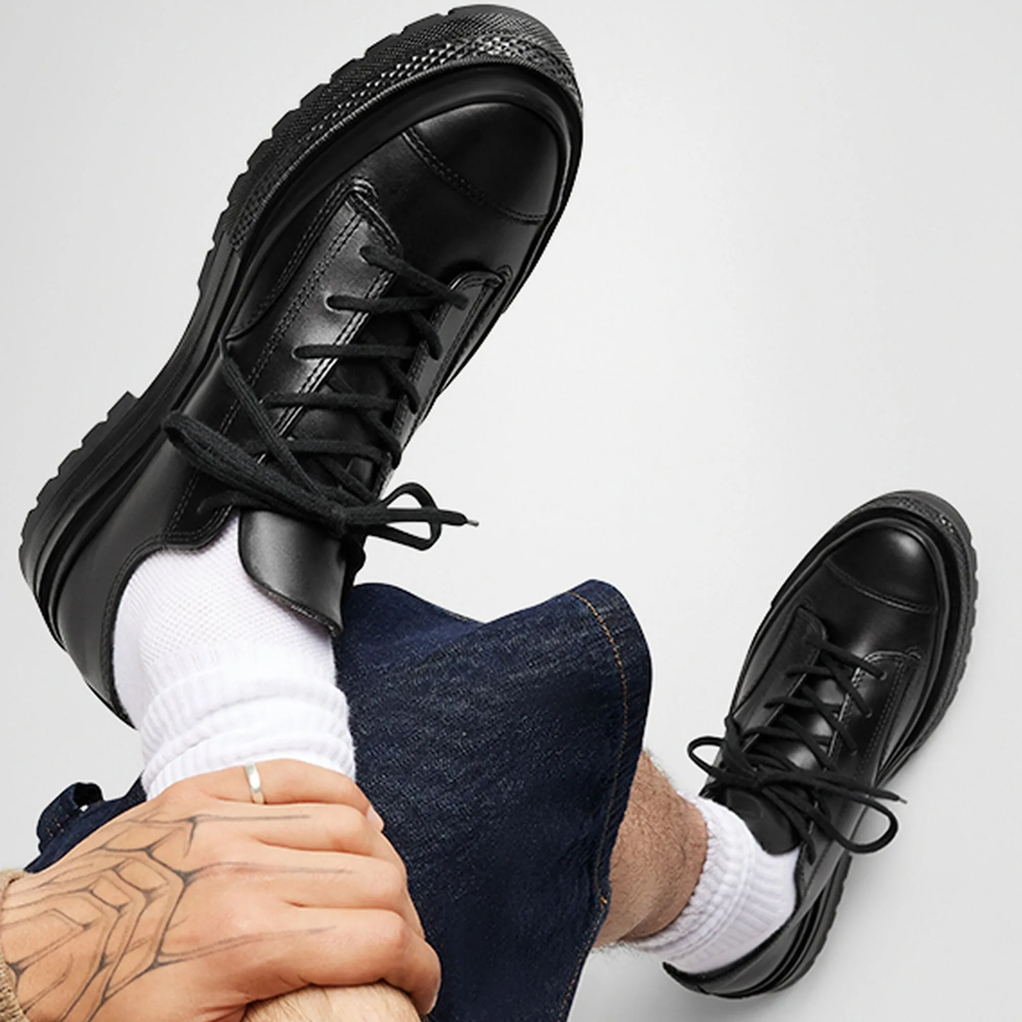 Converse Mens Chuck 70 Formal Leather Shoes