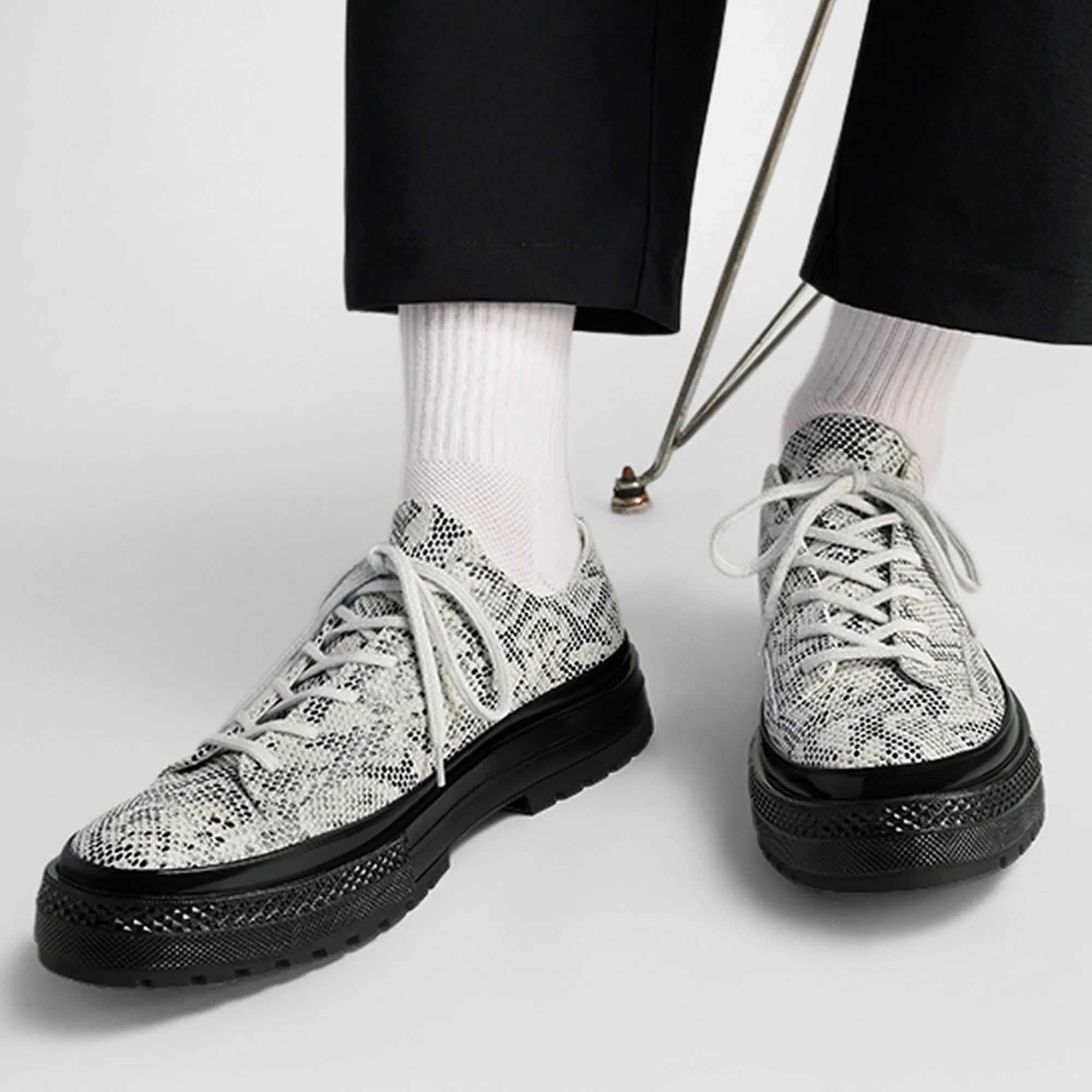 Converse Mens Chuck 70 Formal Suede Snake Shoes