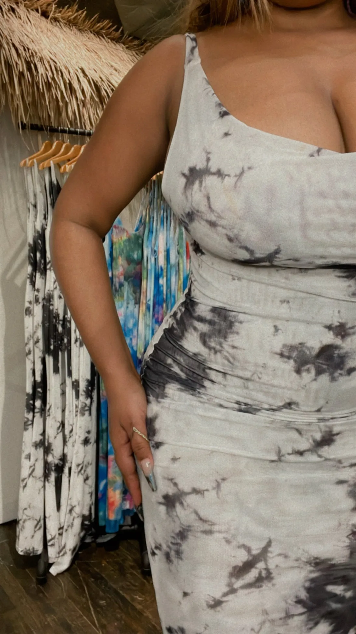 Cowl Neck Fantasy Dress