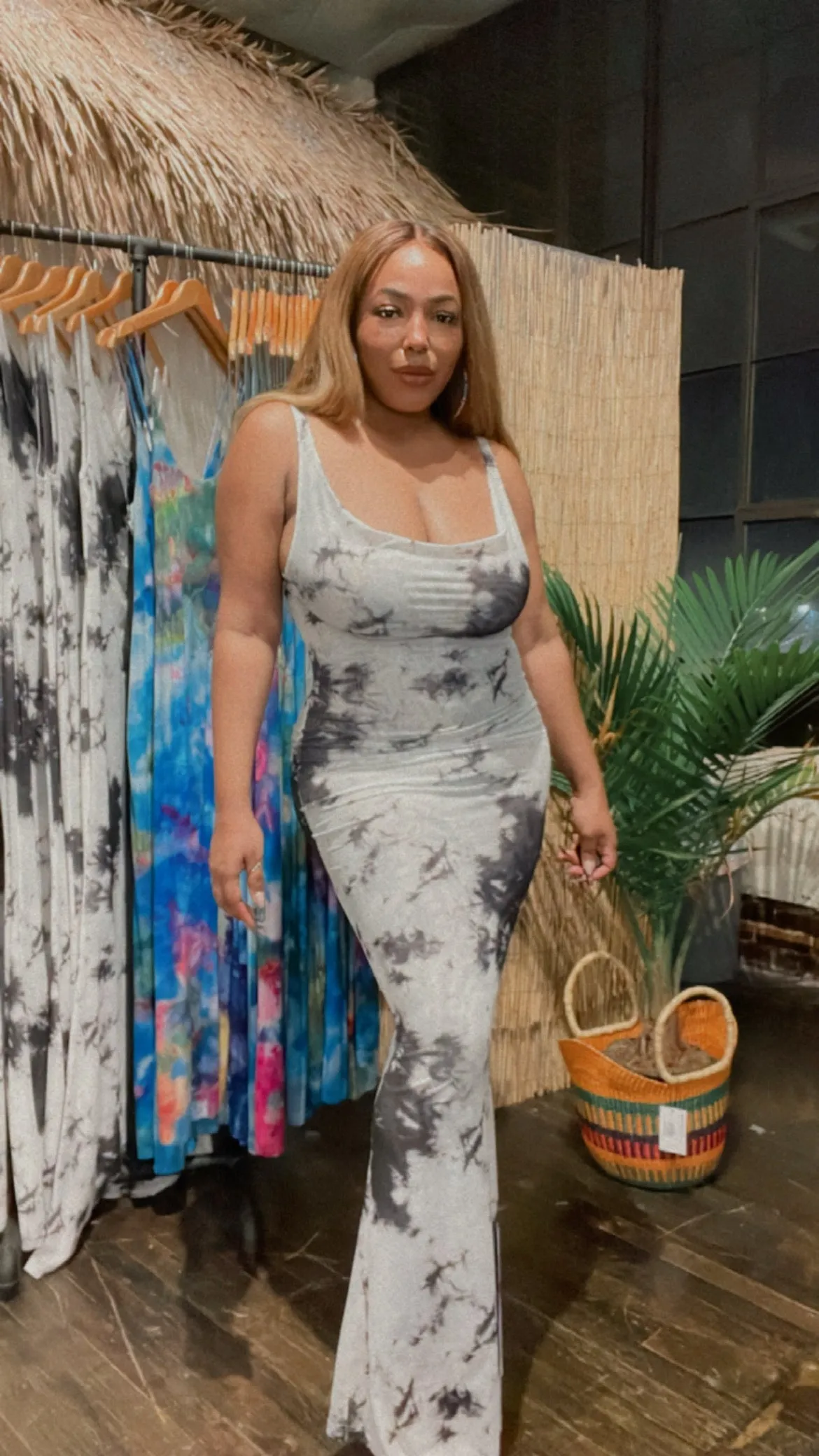 Cowl Neck Fantasy Dress