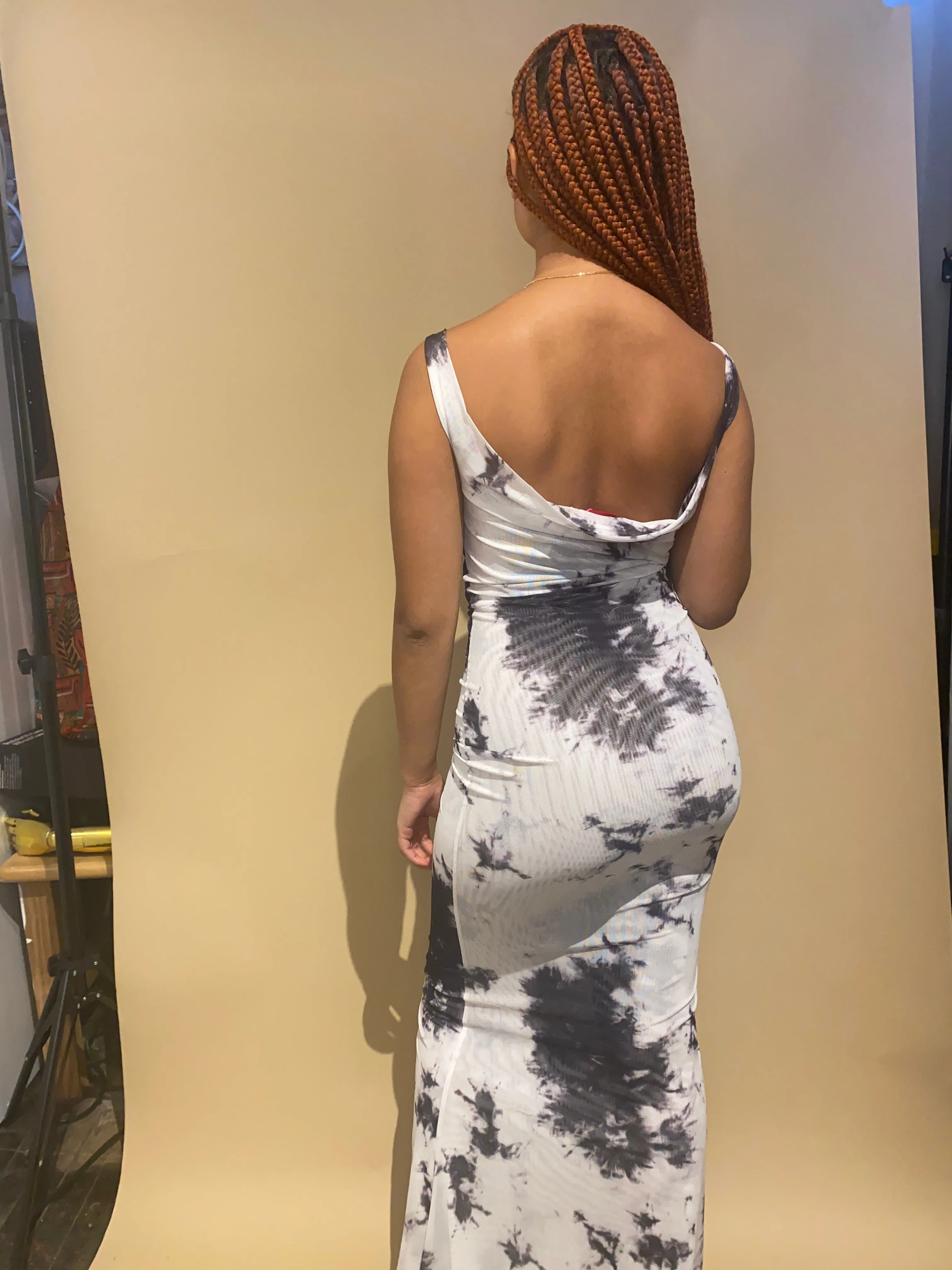 Cowl Neck Fantasy Dress