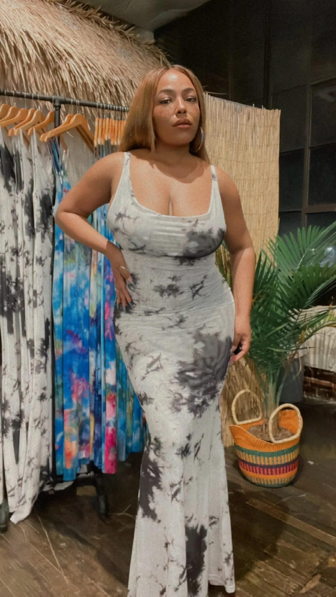 Cowl Neck Fantasy Dress