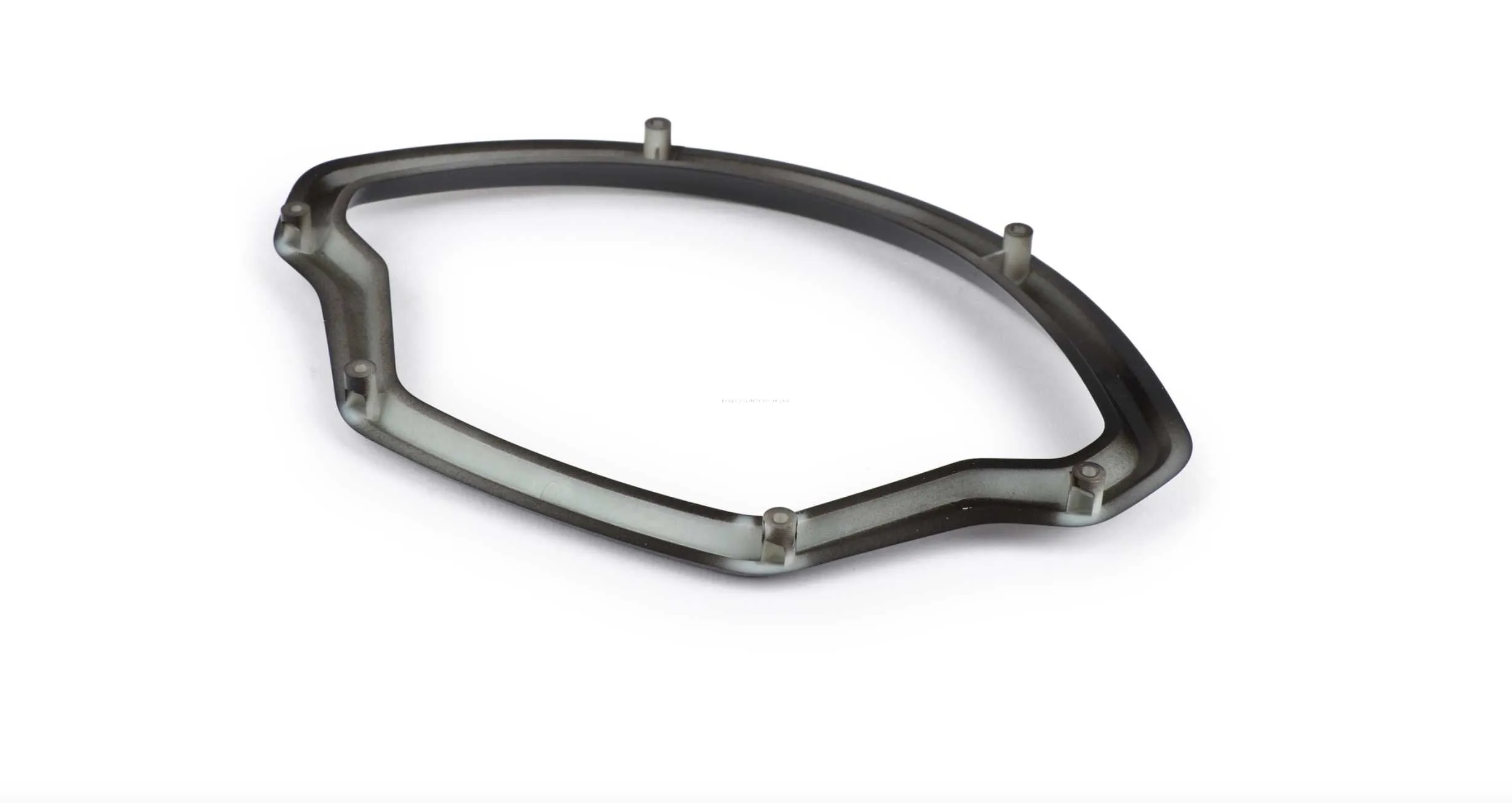 Deco ring speedometer PIAGGIO shiny black | Vespa GTS 125-300cc