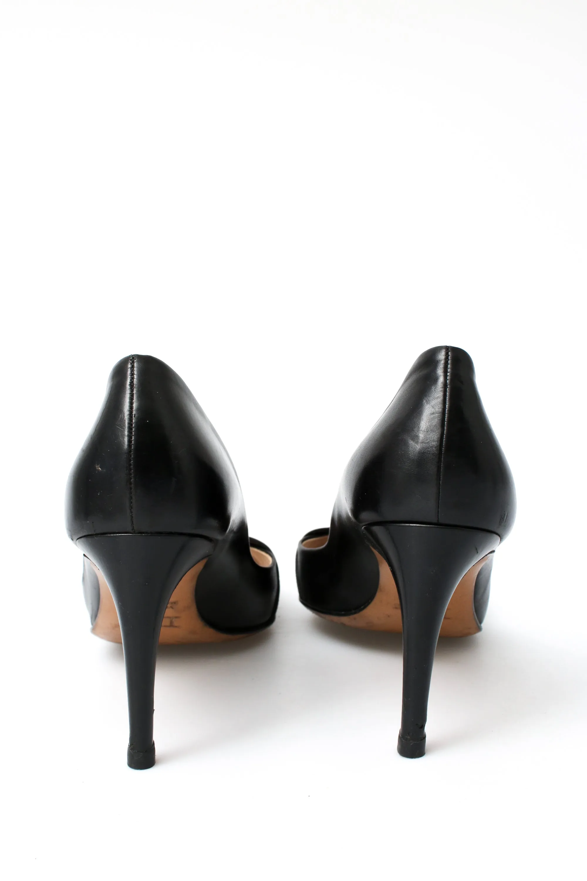 Dior Leather Buckle Heels