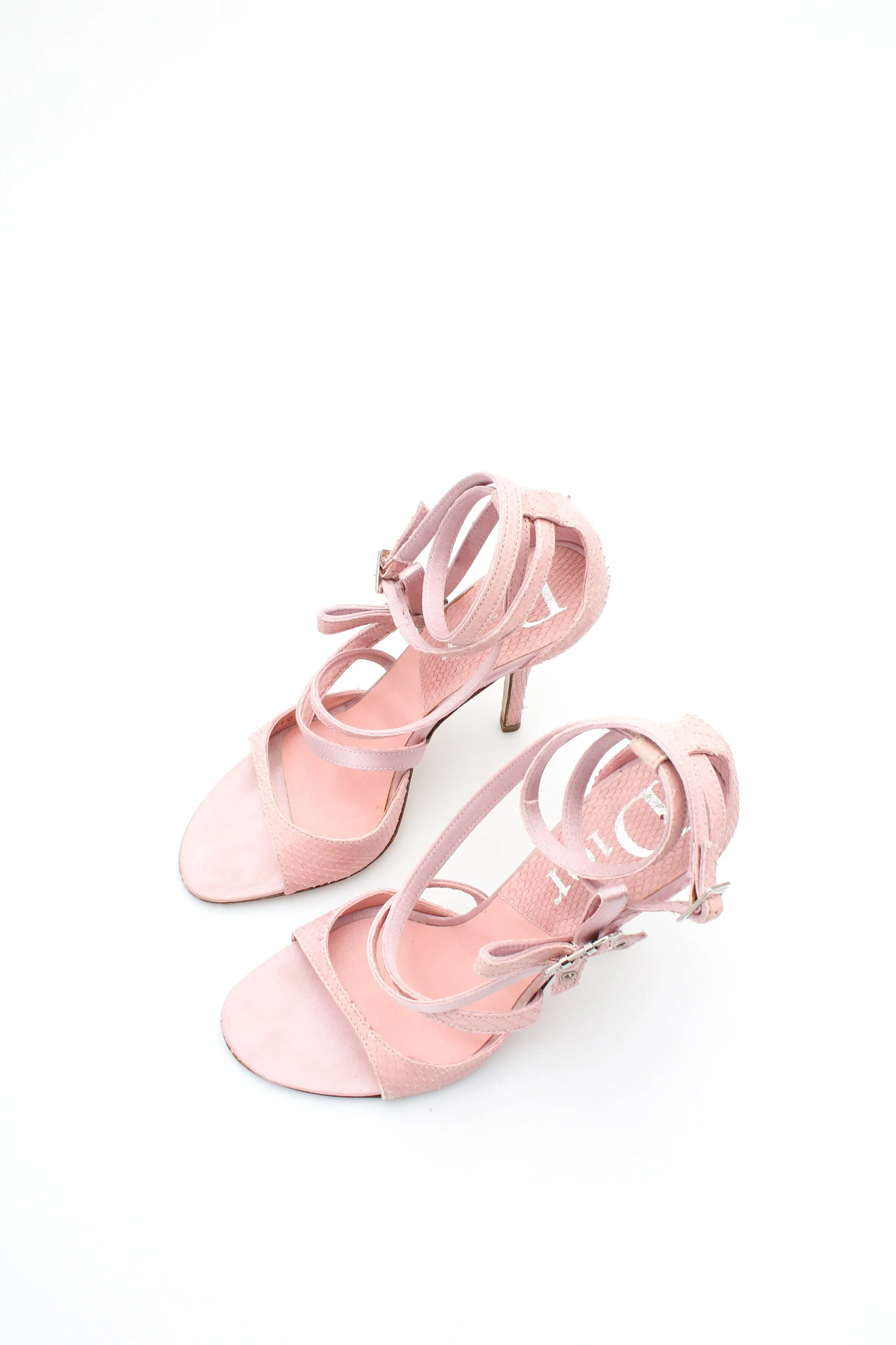 Dior Snakeskin Swarovski Heels