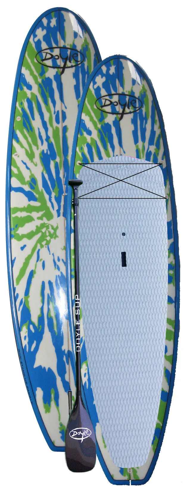 Doyle Sport Series Printed SUP - Tie Dye