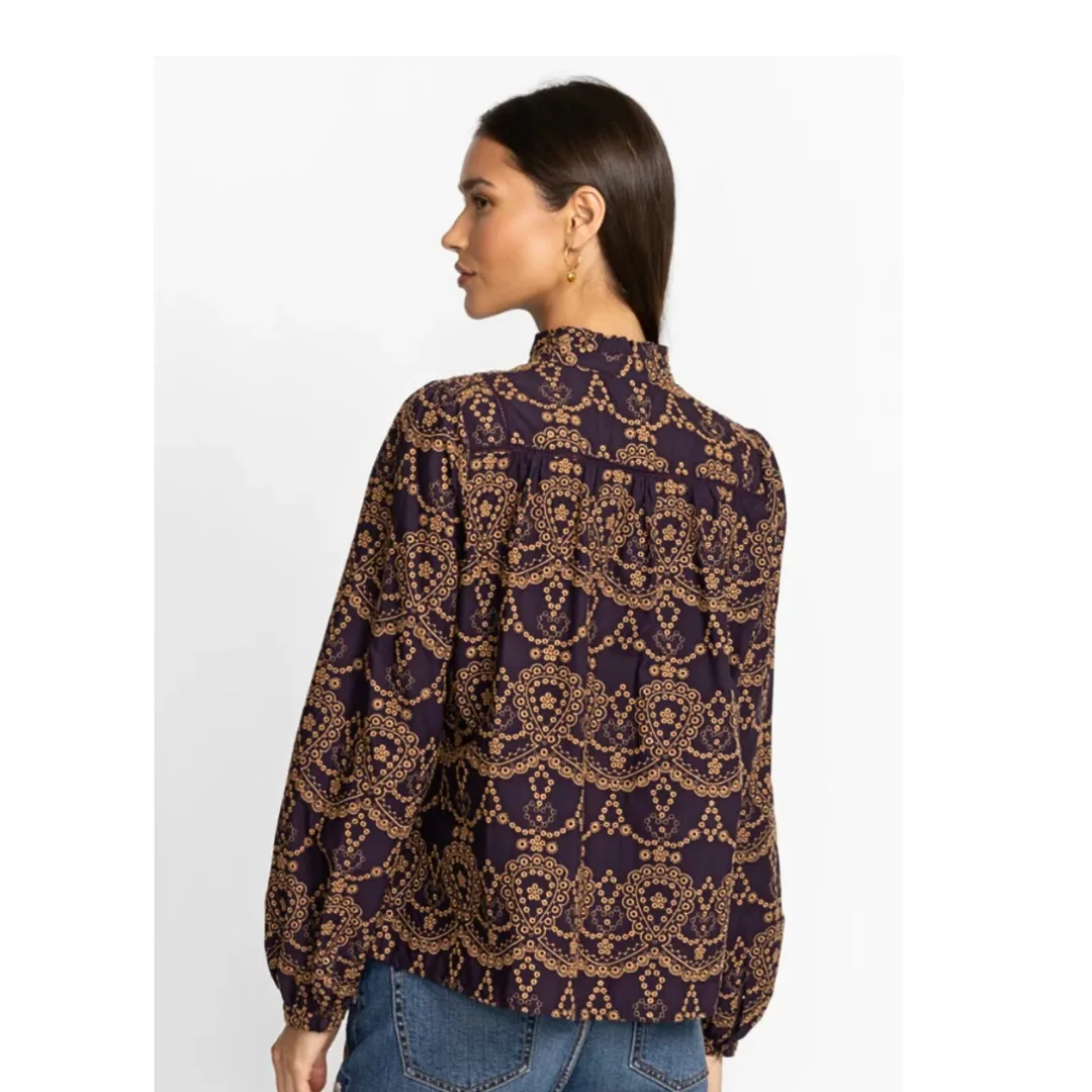 Elora Eyelet Blouse