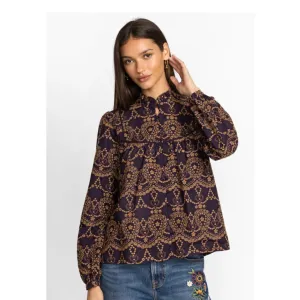 Elora Eyelet Blouse