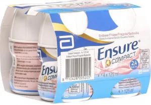 Ensure Compact Strawberry ( 4 x 125ml)