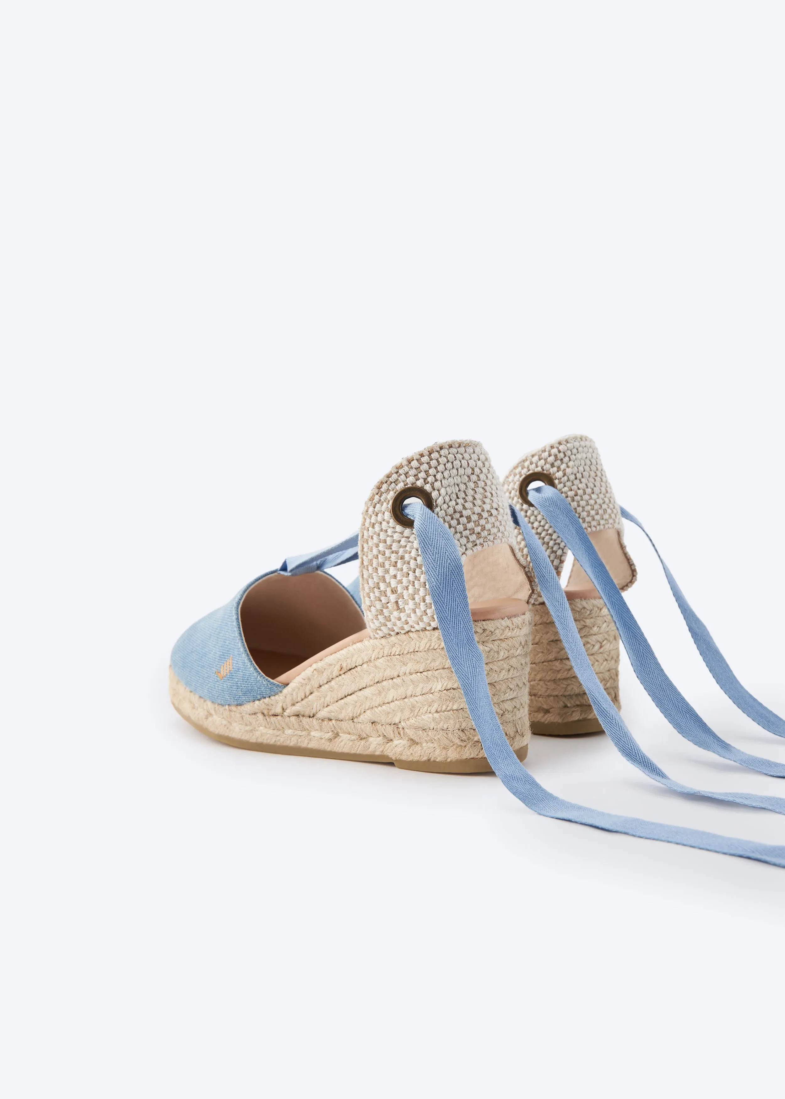 Escala Limited Edition Canvas Espadrille Wedges